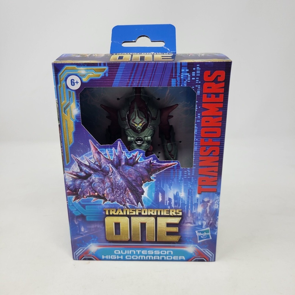 New Transformers One Quintesson High Commander Hasbro Deluxe Action Figure Toys